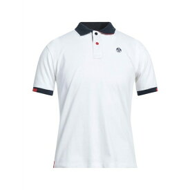 【送料無料】 ノースセール メンズ ポロシャツ トップス Polo shirts White
