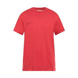 【送料無料】 パンガイア メンズ Tシャツ トップス T-shirts Red