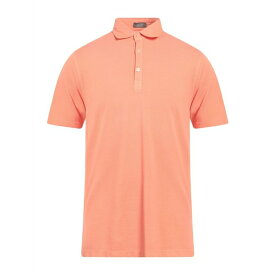 【送料無料】 ロッソピューロ メンズ ポロシャツ トップス Polo shirts Salmon pink