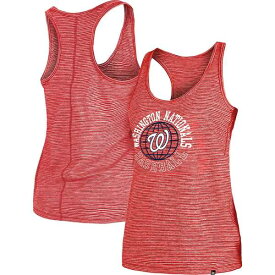 ニューエラ レディース Tシャツ トップス Washington Nationals New Era Women's Active Racerback Tank Top Red