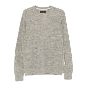 �}���R�|�[�� �����Y �j�b�g&�Z�[�^�[ �A�E�^�[ M��lange-effect sweater Neutrals