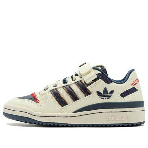 adidas AfB_X Y Xj[J[ yadidas Originals Forum Low Shoes 'Chalk White Navy' IE7309z TCY US_7(25.0cm)