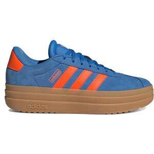 adidas �A�f�B�_�X ���f�B�[�X �X�j�[�J�[ �yadidas VL Court Bold Ray Blue Impact Orange (Women's)�z �T�C�Y US_9(26.0cm) Ray Blue/Impact Orange/Gum
