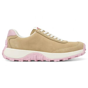 Camper �J���y�[�� ���f�B�[�X �X�j�[�J�[ �yCamper Drift Trail Leather Sneaker Beige Pink (Women's)�z �T�C�Y EU_38(24cm) Beige