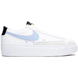 Nike �i�C�L ���f�B�[�X �X�j�[�J�[ �yNike Blazer Low Platform White Cobalt Bliss (Women's)�z �T�C�Y US_9.5(26.5cm) White/Volt/Black/Cobalt Bliss