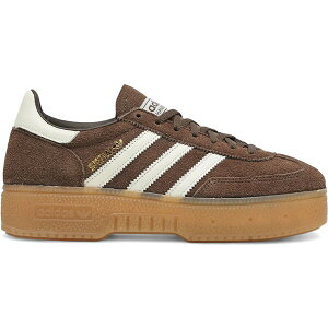 adidas �A�f�B�_�X ���f�B�[�X �X�j�[�J�[ �yadidas Handball Spezial Bold Earth Strata Off White (Women's)�z �T�C�Y US_6.5(23.5cm) Earth Strata/Off White/Gum 3