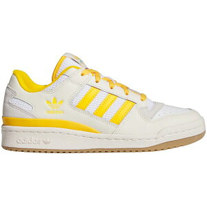 adidas �A�f�B�_�X ���f�B�[�X �X�j�[�J�[ �yadidas Forum Low Cream White Crew Yellow Cloud White (Women's)�z �T�C�Y US_6(23.0cm) Cream White/Crew Yellow/Cloud White