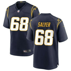 ナイキ メンズ ユニフォーム トップス Los Angeles Chargers Nike Alternate Custom Game Jersey Navy