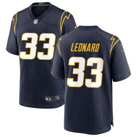 ナイキ メンズ ユニフォーム トップス Los Angeles Chargers Nike Alternate Custom Game Jersey Navy