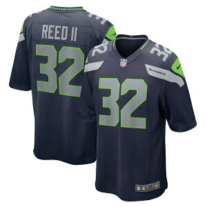 iCL Y jtH[ gbvX Jerrick Reed II Seattle Seahawks Nike Game Jersey College Navy