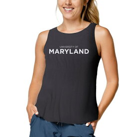 リーグカレッジエイトウェア レディース Tシャツ トップス Maryland Terrapins League Collegiate Wear Women's TriFlex Trapeze Tank Top Black