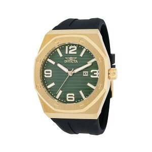 CrN^ Y rv ANZT[ Men's 45777 Huracan Quartz 3 Hand Green Dial Watch Green