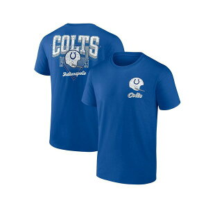 t@ieBNX Y TVc gbvX Men's Royal Indianapolis Colts Never Over T-Shirt Royal