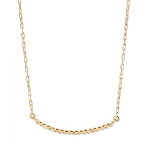 ubN Ah [N fB[X lbNXE`[J[Ey_ggbv ANZT[ 14K Gold-Plated Rope Textured Liv Necklace Gold
