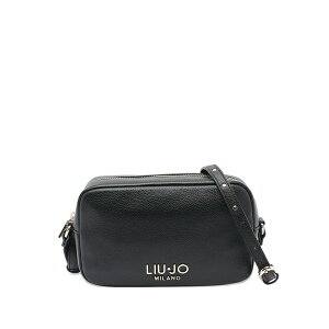 �����[�W���[ ���f�B�[�X �V�����_�[�o�b�O �o�b�O Small logo-plaque zip-top shoulder bag Black