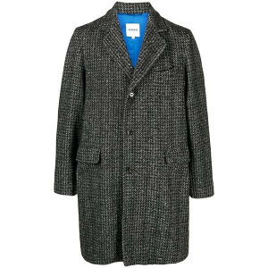 �A�X�y�W �����Y �R�[�g �A�E�^�[ Franz single-breasted boucl?? coat Black