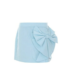 �G�b�Z���V�����A���g���[�v ���f�B�[�X �X�J�[�g �{�g���X Joyous bow-detail mini skirt Blue