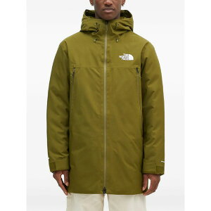 �m�[�X�t�F�C�X �����Y �W���P�b�g���u���]�� �A�E�^�[ Mtn range hooded jacket Green