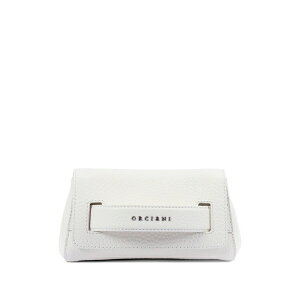 �I���`�A�[�j ���f�B�[�X �N���b�`�o�b�O �o�b�O Mini gossip soft leather chain clutch bag White