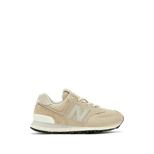 �j���[�o�����X ���f�B�[�X �X�j�[�J�[ �V���[�Y 574 panelled sneakers Neutrals