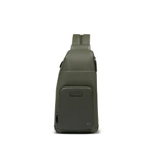 �s�[�N�A�h�� �����Y �V�����_�[�o�b�O �o�b�O Convertible-backpack leather sling bag Green