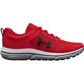アンダーアーマー メンズ スニーカー シューズ Under Armour Men's Charged Assert 10 Running Shoes Red/Red/Black