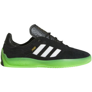 adidas �A�f�B�_�X �����Y �X�j�[�J�[ �yadidas Puig Core Black Cloud White Semi Solar Green�z �T�C�Y US_9(27.0cm) Core Black/Cloud White/Semi Solar Green