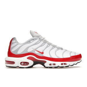 Nike �i�C�L �����Y �X�j�[�J�[ �yNike Air Max Plus AM1 University Red�z �T�C�Y US_10(28.0cm) White/Grey-Red