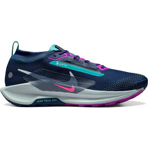 Nike �i�C�L �����Y �X�j�[�J�[ �yNike React Pegasus Trail 5 Gore-Tex Midnight Navy Hyper Pink�z �T�C�Y US_8.5(26.5cm) Midnight Navy/Hyper Pink/Vivid Purple/Glacier Blue