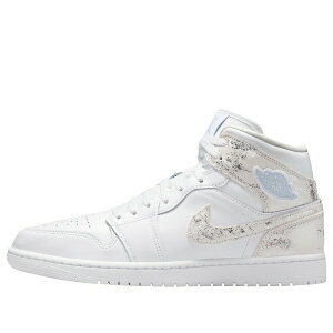 Jordan �W���[�_�� �����Y �X�j�[�J�[ �yAir Jordan 1 Mid SE 'Distressed White Field Silver' IR2271-100�z �T�C�Y US_10.5(28.5cm)