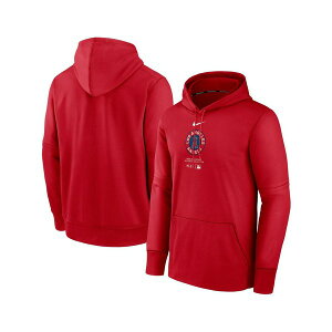�i�C�L �����Y �p�[�J�[�E�X�E�F�b�g�V���c �A�E�^�[ Men's Red Los Angeles Angels City Connect Practice Performance Pullover Hoodie Red