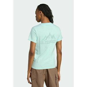 AfB_X ebNX fB[X ejX X|[c GRAPHIC - Print T-shirt - semi flash aqua