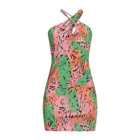 【送料無料】 フラコミーナ レディース ワンピース トップス Mini dresses Green