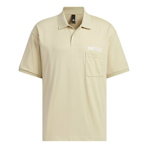 adidas アディダス メンズ スニーカー 【adidas Verbiage Polo Shirts 'Beige' IP3978】 サイズ US_M_XL