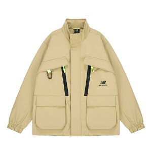 New Balance j[oX Y Xj[J[ yNew Balance Men's New Balance Fleece Lined Stay Warm Woven Sports Jacket Khaki AMJ21357-MSz TCY US_M_XL