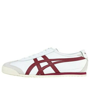 Onitsuka Tiger �I�j�c�J�^�C�K�[ �����Y �X�j�[�J�[ �yOnitsuka Tiger Mexico 66 'White Red' D4J2L-0125�z �T�C�Y US_10(28.0cm)