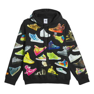 adidas アディダス メンズ スニーカー 【adidas Jeremy Scott Archive Hoodie 'Black' IA0097】 サイズ US_M_S