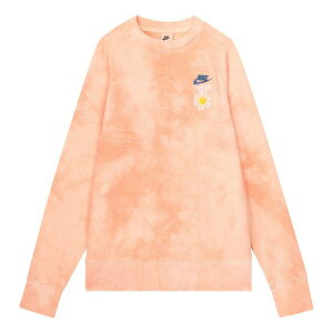 Nike iCL Y Xj[J[ yMen's Nike Sportswear Casual Sports Tie Dye Daisy Embroidered Round Neck Red DM5011-693z TCY US_M_L