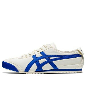 Onitsuka Tiger �I�j�c�J�^�C�K�[ �����Y �X�j�[�J�[ �yOnitsuka Tiger Mexico 66 'Creamwhite Blue' 1183B497-100�z �T�C�Y US_5(23.0cm)