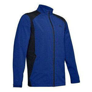 Under Armour A_[A[}[ Y Xj[J[ yUnder Armour Portrush Rain Logo Jacket 'Royal Blue' 1352108-400z TCY US_M_S
