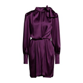 【送料無料】 アクチュアリー レディース ワンピース トップス Mini dresses Deep purple