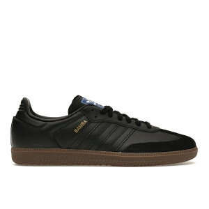 adidas �A�f�B�_�X �����Y �X�j�[�J�[ �yadidas Samba OG Core Black Gum�z �T�C�Y US_9.5(27.5cm) Core Black/Core Black/Gum