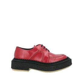 【送料無料】 アデュー レディース オックスフォード シューズ Lace-up shoes Red