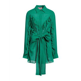 【送料無料】 ジーナ ゴージャス レディース ワンピース トップス Mini dresses Green