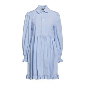 【送料無料】 エーエム レディース ワンピース トップス Mini dresses Slate blue