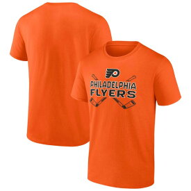 ファナティクス メンズ Tシャツ トップス Philadelphia Flyers Fanatics Ice Monster TShirt Orange