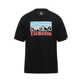 【送料無料】 エレメント メンズ Tシャツ トップス T-shirts Black