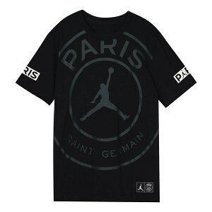 Air Jordan ジョーダン メンズ スニーカー 【Air Jordan SS20 As M J Psg Logo Tee Paris Saint-Germain Flying Man Pattern Short Sleeve BQ8385-010】 サイズ US_M_M