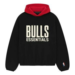Fear of God Essentials GtI[W[GbZVY Y Xj[J[ yFear of God Essentials x NBA Chicago Bulls Hoodie 'Black Red' 192AL246504Fz TCY US_M_S