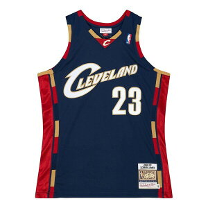 Mitchell & Ness ~b`F&lX Y Xj[J[ yMitchell & Ness NBA Lebron James Cleveland Cavaliers 2008/09 Jersey #23 AJY4CP19126-CCANAVY08LJAz TCY US_M_L